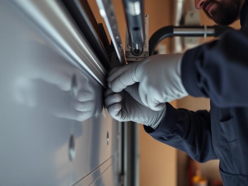 Professional garage door repair service by certified technicians